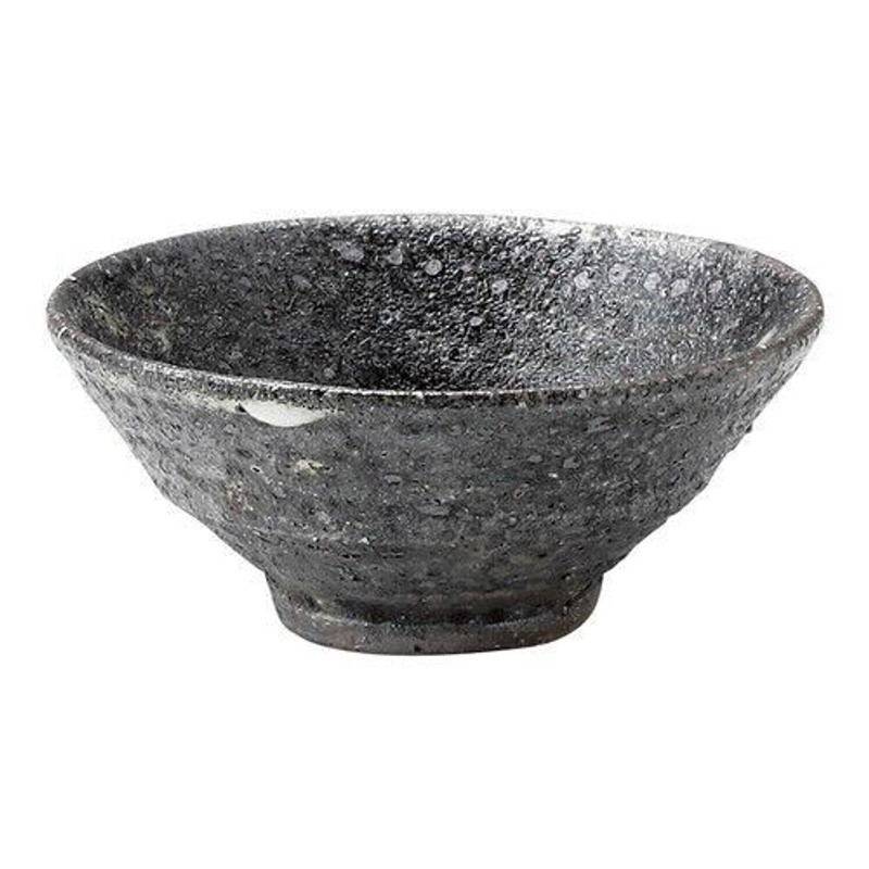 Shigaraki yaki ware Japanese pottery Sake cup Guinomi Ochoko Tsukikage Moonlight