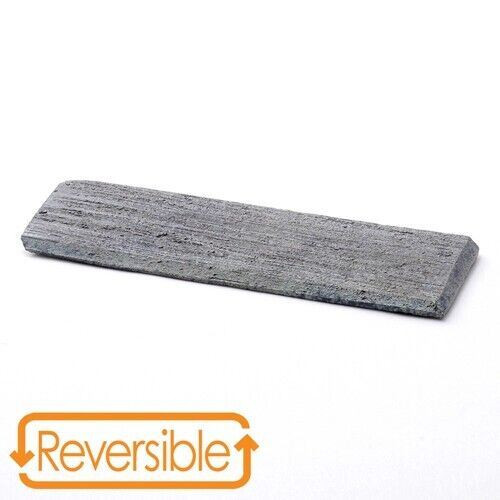 Shigaraki yaki ware Japanese pottery Long plate cypress bark Reversible Japan