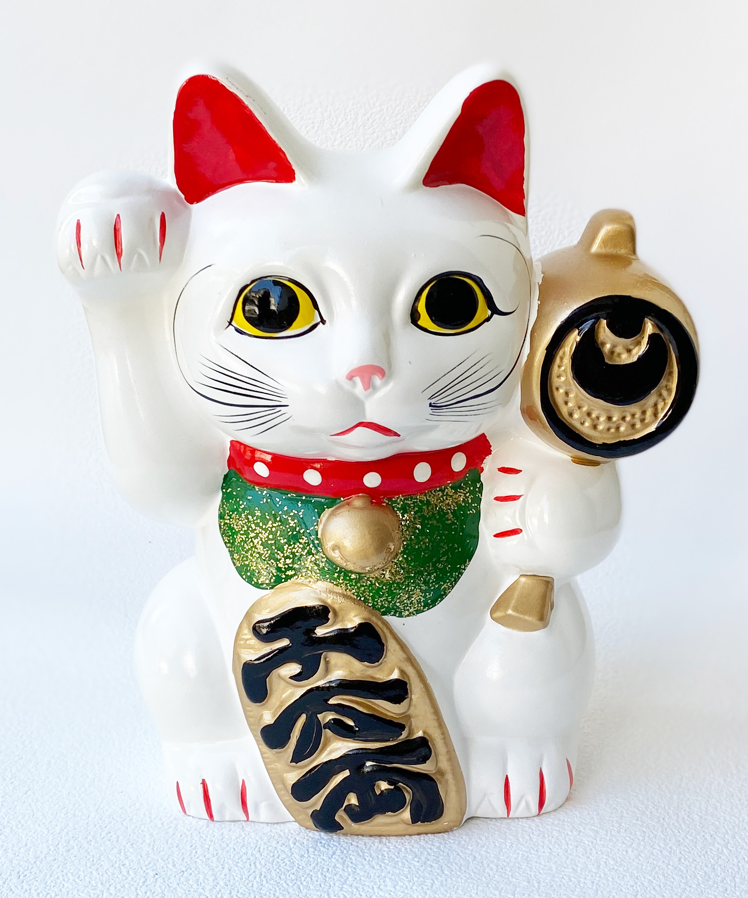 Maneki neko Tokoname yaki Koduchi Japanese Lucky cat Traditional