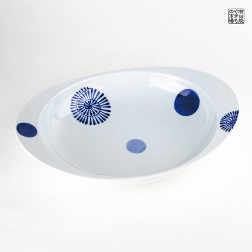 Arita ware Takumi-no-Kura Curry plate Marumon pattern Japan