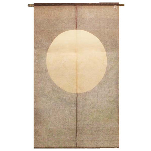 Kyoto noren, neo-classical full moon