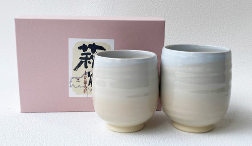 Yunomi, Hime Tsuchi glaze, set of 2