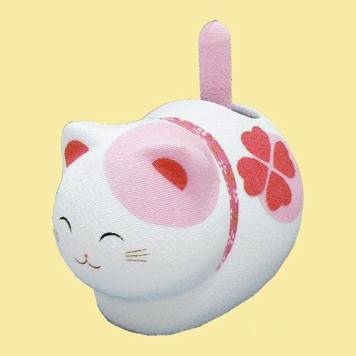 Solar powered Kyoto Japanese Relax cat bobble tail Feng Shui Neko