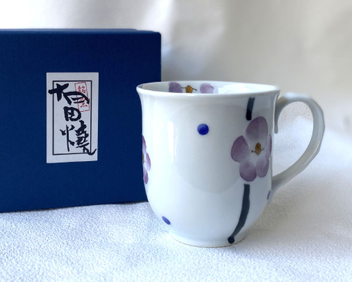 Arita ware mug, Hana Goyomi