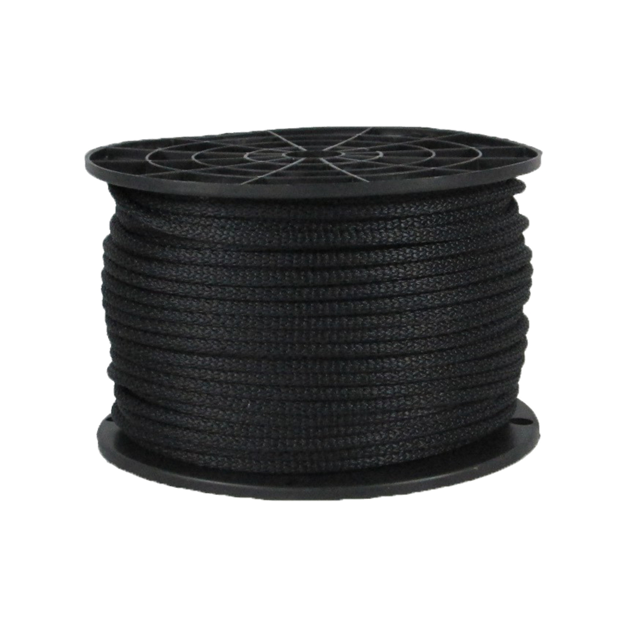 1/8″ Dacron Polyester Rope Black