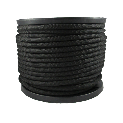 3/16″ Dacron Polyester Rope Black - CobraRope