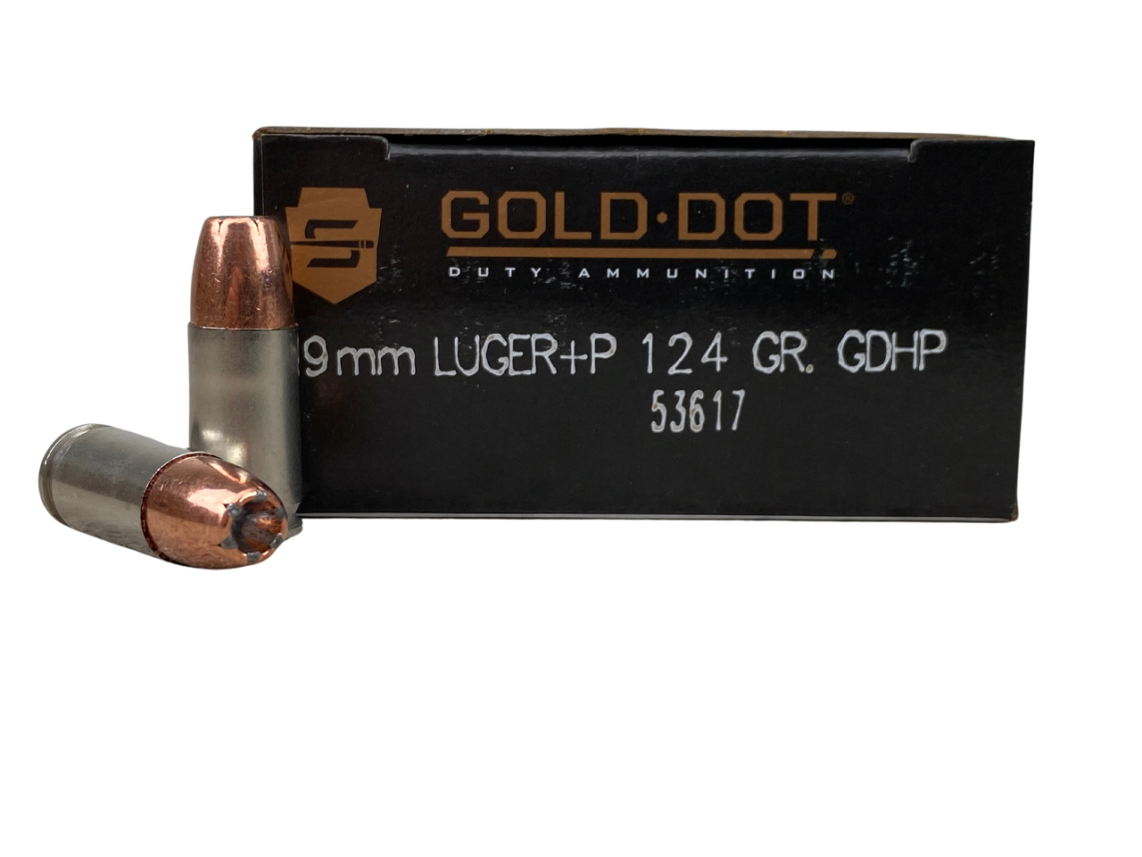 Speer Gold Dot LE 9mm +P 124gr GDHP Ammo - 53617