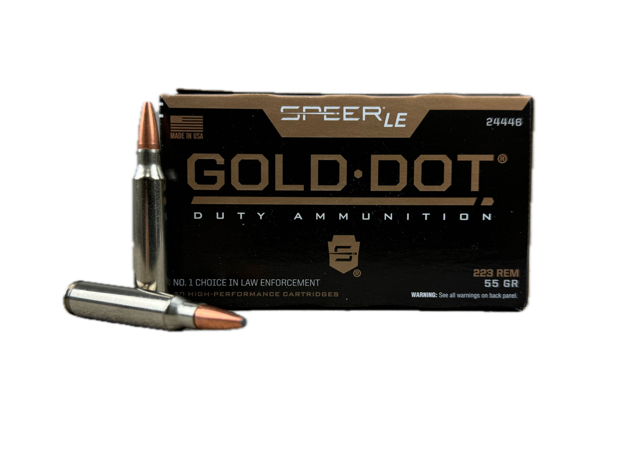 Speer Le Gold Dot 223 64 Gr Gdsp Speer Gold Dot 223 Rem 55gr GDSP - 24446