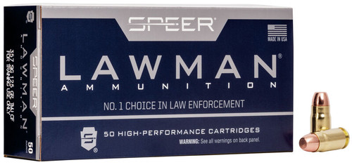 Speer Lawman 3357 Sig 125gr TMJ Training Ammo with Free Shipping.  53919