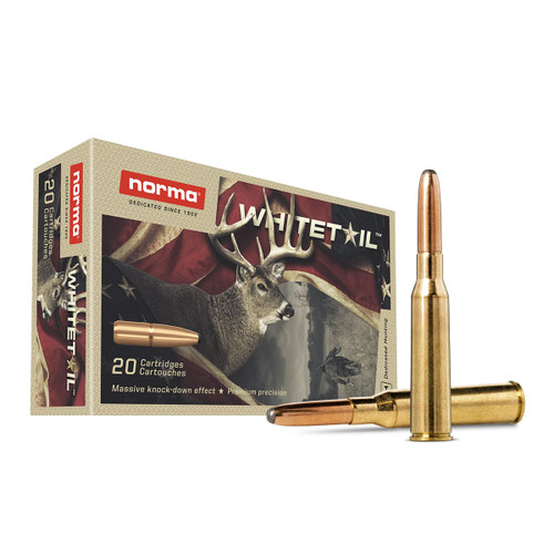 Norma Whitetail 7.7 Jap 174gr PSP Hunting Ammo.  20177292