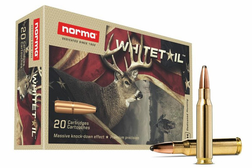Norma Whitetail 7mm-08 Rem 150gr PSP Hunting Ammo