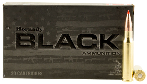 Hornady Black 308 WIn 168gr A-Max Ammo.  80971