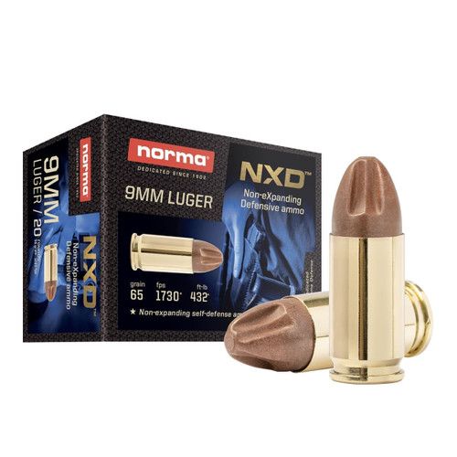 Norma Defense 9mm 65gr NXD Defensive  Ammo