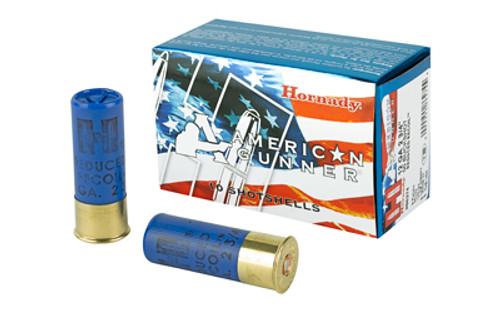 Hornady American Gunner 12 Gauge 2.75"  00 Buckshot Reduced Recoil Self Defense Ammo.  86274