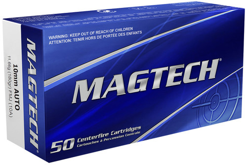 Magtech 10mm 180gr FMJ Training Ammo - 10A - 1000rd Case - Free Shipping!