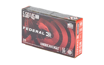 Federal American Eagle M193 5.56 Nato 55gr FMJ Ammo with Free Shipping.  AE193