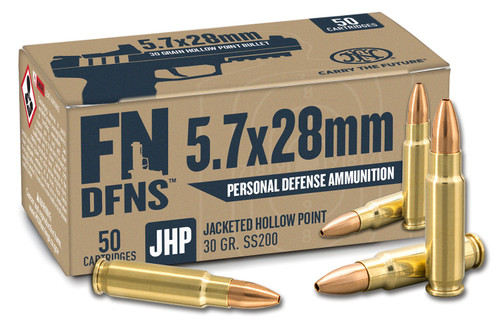 FN USA 5.7x28mm SS200 30gr JHP Ammo - SS200 10700030- Free Shipping!