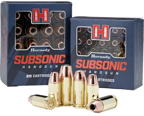 Hornady Subsonic 9mm Luger 147gr XTP Hollow Point - 90287