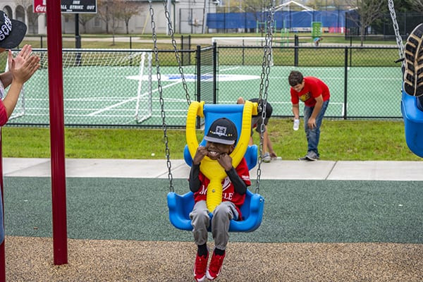 UltraPlay 5-12 Inclusive Swing Seat Playground Outfitters