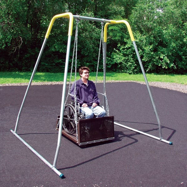 Sportsplay ADA Wheelchair Swing Single Bay Playground Outfitters
