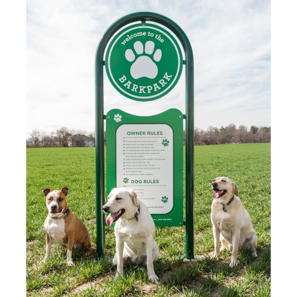BarkPark Premium Welcome Sign