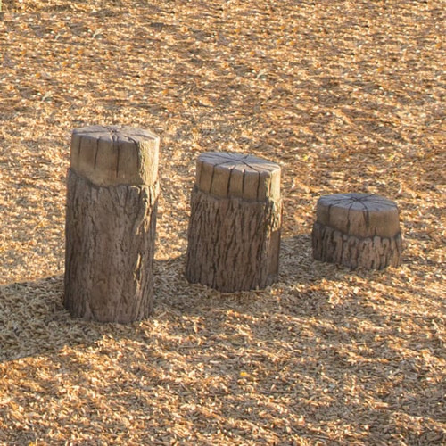 School-Aged Tree Stumps - Set of 3