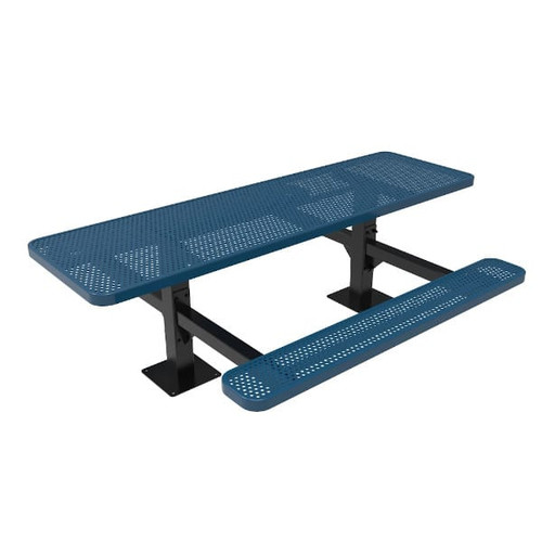 Double-Sided Accessible Rectangular Double Pedestal Table