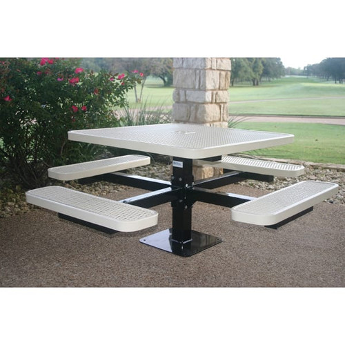 Square Pedestal Table