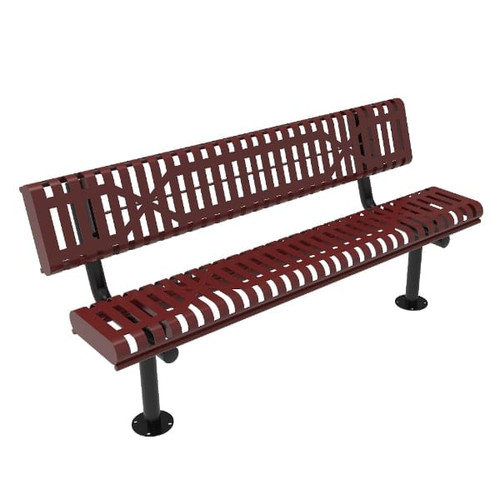 Rolled Bench with Back