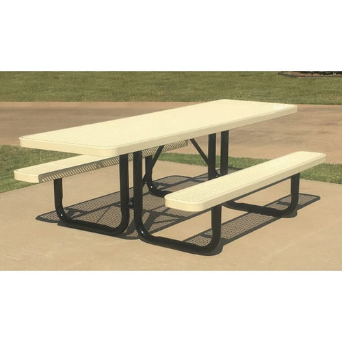 Double-Sided Accessible Rectangular Standard Portable Table