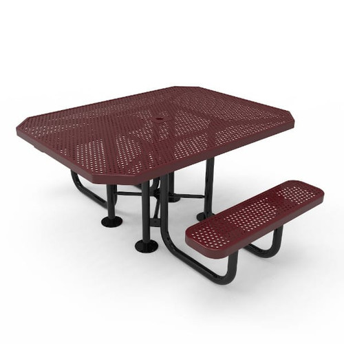 Accessible Octagon Standard Portable Table - 2 Seat