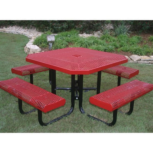 Octagon Rolled Portable Table