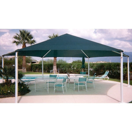 Hexagon Hip Shade - 12 foot Entrance Easy Removal