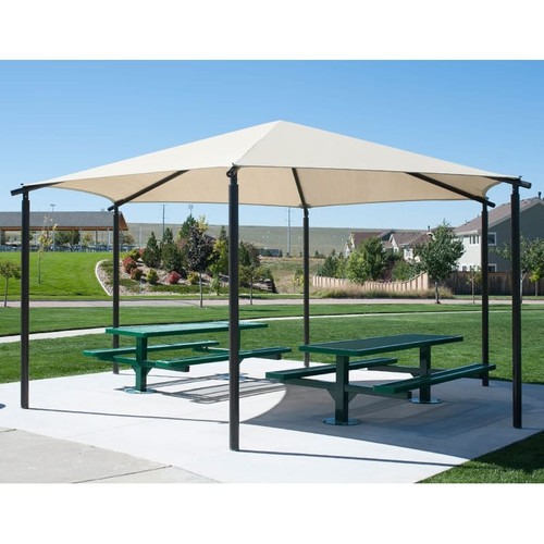 Hexagon Hip Shade - 8 foot Entrance Easy Removal