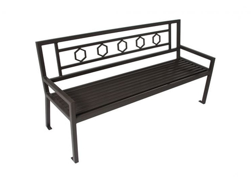 Huntington Bench with Back - 53-HX6