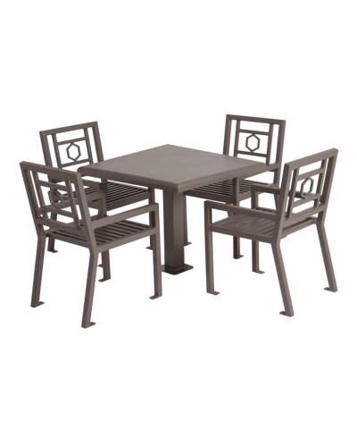 36" Square Huntington Table with 4 Chairs - 50SM-HX