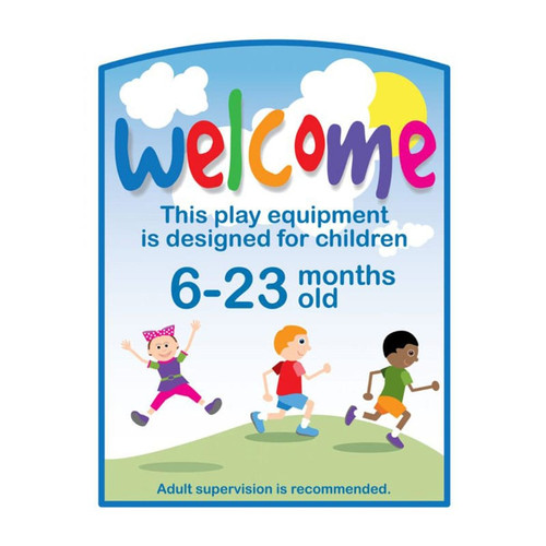 Playground Welcome Sign