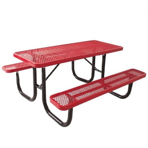 Extra Heavy-Duty Thermoplastic Rectangular Picnic Table