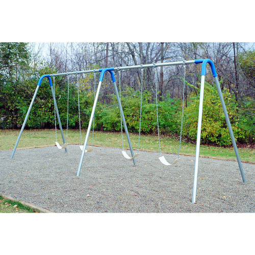 Double Bay Bipod Swing Set