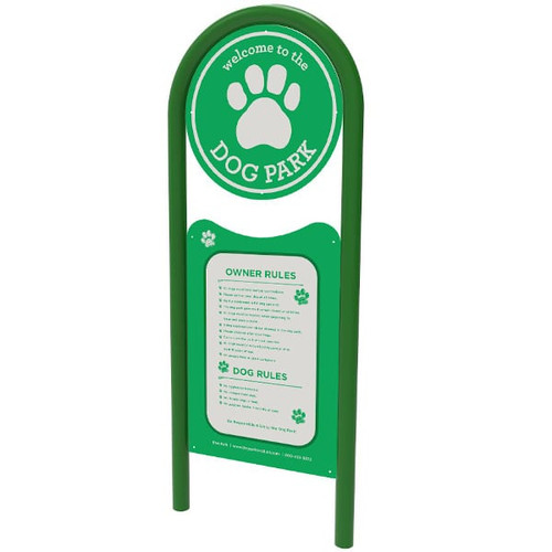 BarkPark Premium Welcome Sign