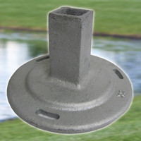 Cast Iron Pedestal Post Base