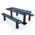 Rectangular Independent Pedestal Table