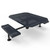 Accessible Octagon Rolled Nexus Table - 2 Seat