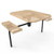 Accessible Octagon Rolled Nexus Table - 2 Seat