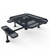 Accessible Octagon Nexus Table - 3 Seat