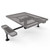 Accessible Square Nexus Table - 2 Seat