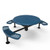 Round Solid Top Nexus Table - 3 Seat