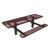 Double-Sided Accessible Rectangular Double Pedestal Table
