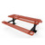 Rectangular Double Pedestal Table