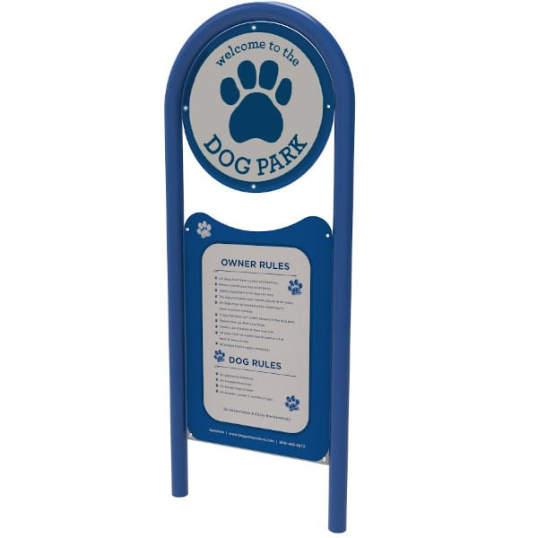 BarkPark Premium Welcome Sign